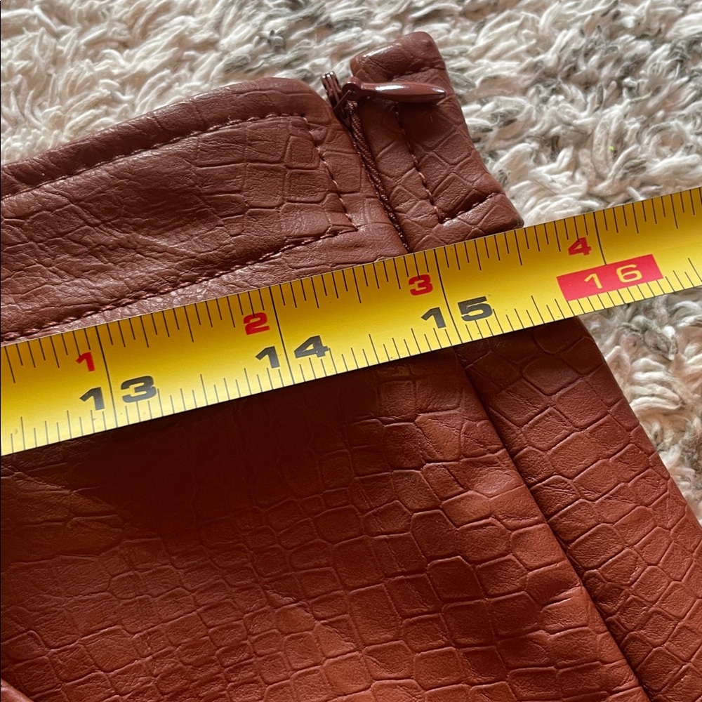 Women's Pencil Skirt Trio - Black, Brown, Burgundy - Picture 10 of 10